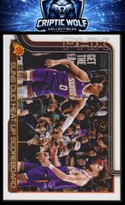 2025-26 Topps #294 Heat Check!: Suns Duo Heat Up Scoreboard Phoenix Suns