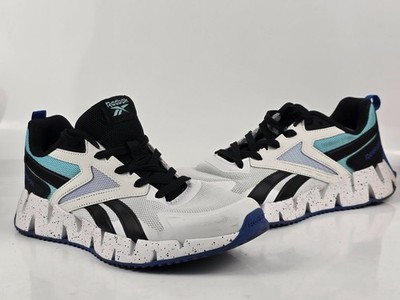 Reebok Zig Dynamica Men's White / Black Sneakers US Size 10