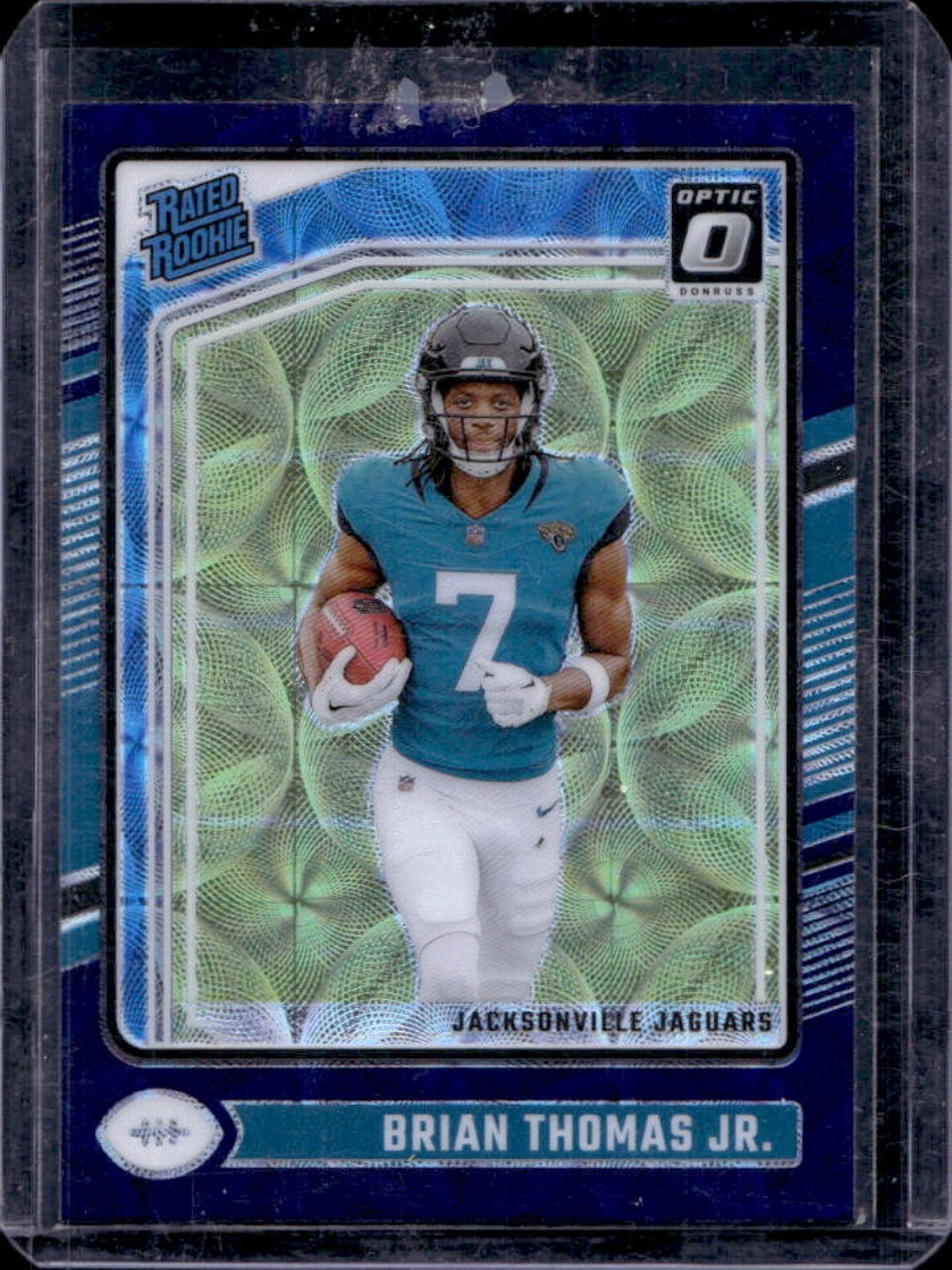 2024 Donruss Optic Brian Thomas Jr. Purple Scope Rated Rookie #214 Jaguars