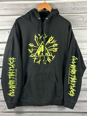 #ad KSI All Over The Place Sweatshirt Mens XXL Black Hoodie sdmn album record $19.99