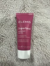 ELEMIS Superfood-Midnight Facial Sleeping Cream-15ml/0.5oz ea Travel Size New