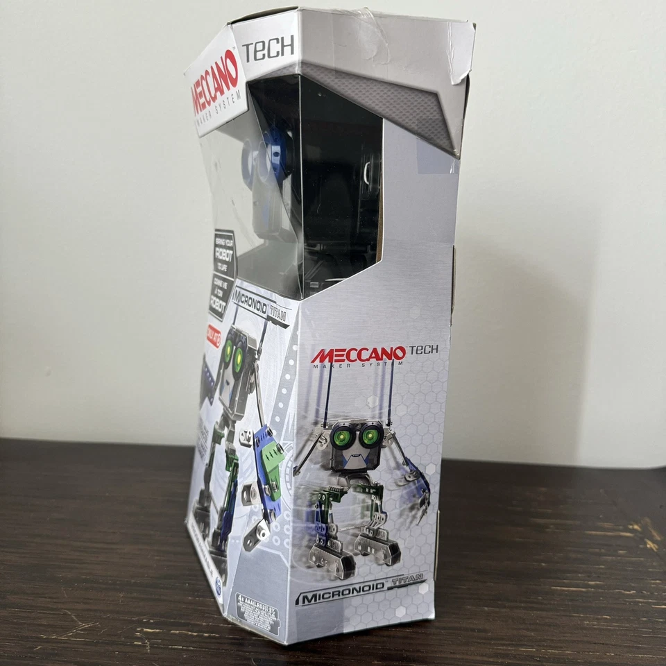 Meccano Tech Maker System Micronoid TITAN Programmable Robot Builder Kit 16406 - Image 2 of 4