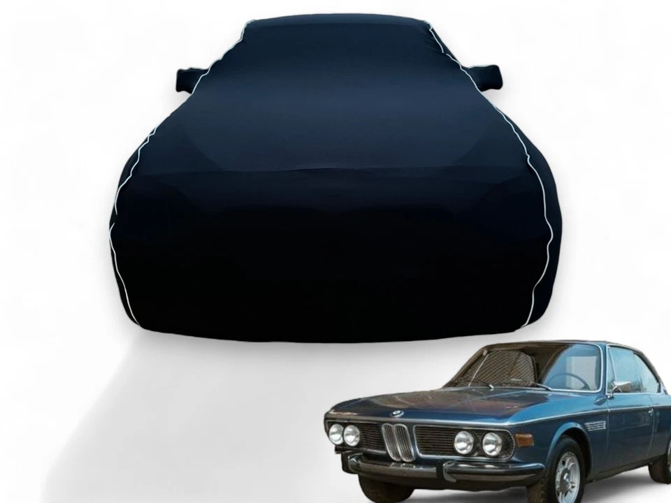 Крытый эластичный чехол для Bmw E9 2800CS черный - Изображение 2 из 4