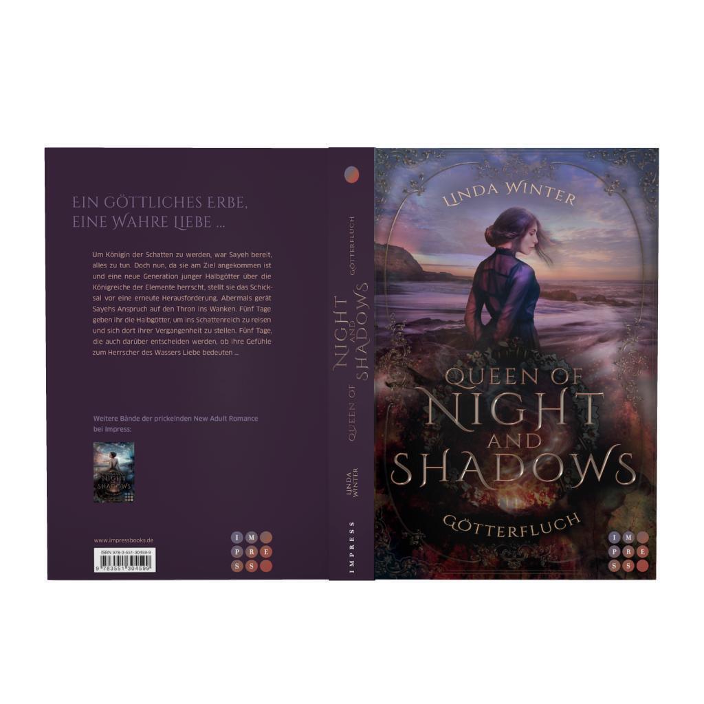 Thumbnail - Linda Winter / Queen Of Night And Shadows. Götterfluch / 9783551304599