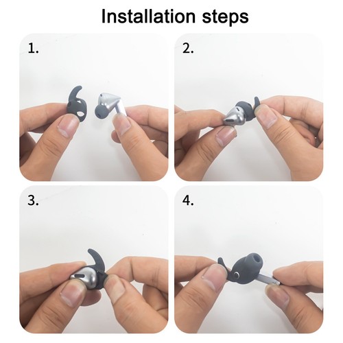 5Pairs Ear Tips Hooks For Samsung Galaxy Buds 3 Pro Earbuds Eartips Case* - Picture 6 of 13