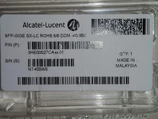 3HE00027CA ALCATEL LUCENT New Factory Sealed SFP Transceiver Module
