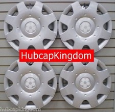 New White Daisy Flower 16 Hubcap Set Fits Vw Beetle Bug 1998-2019 Wheelcover