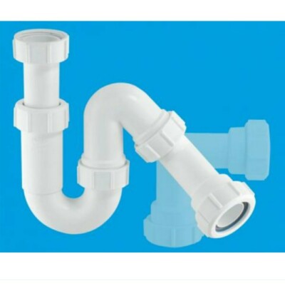 3er Pack Mcalpine - 1-1/2'' Rohrschwenkbar All-in-One Abfallfalle - TP10