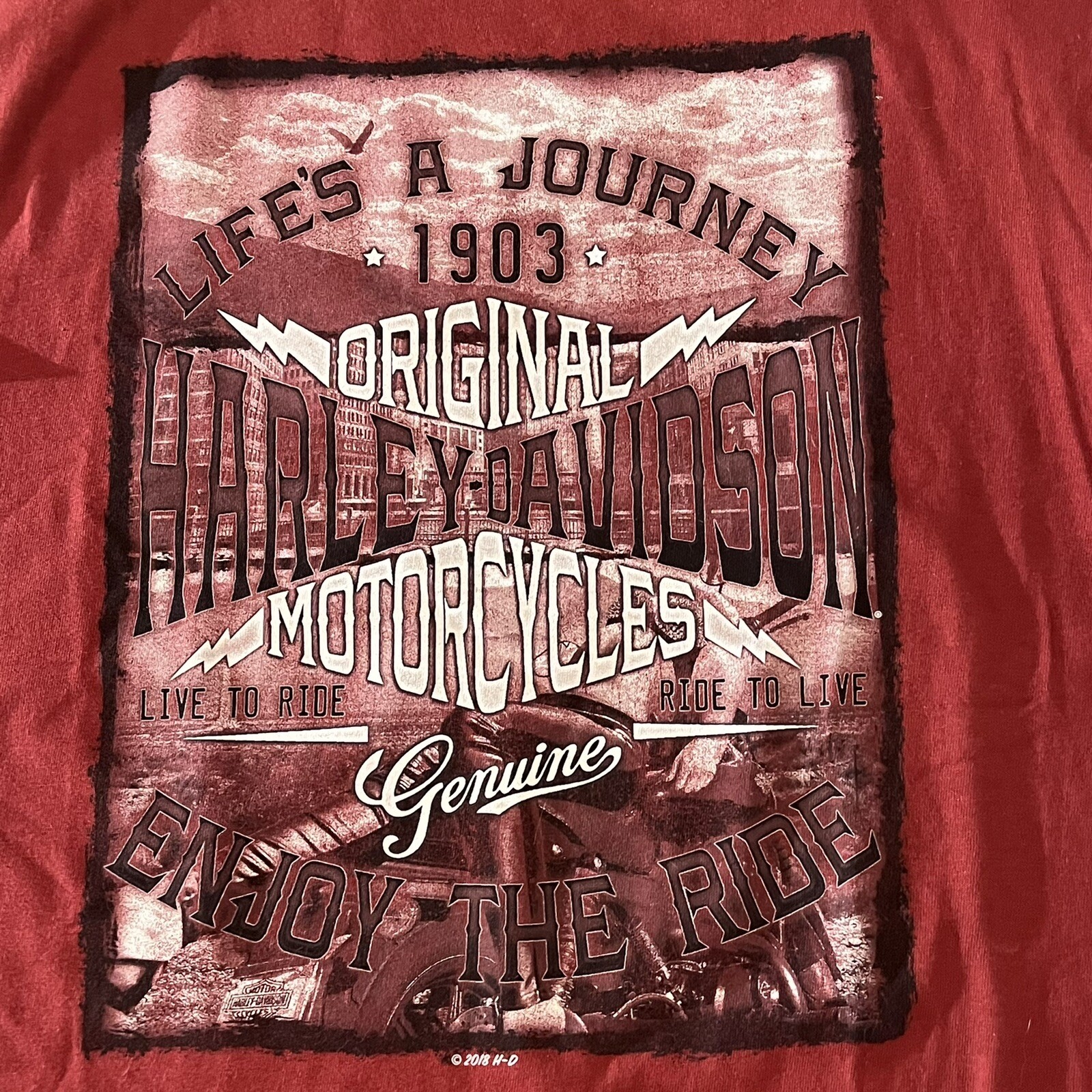 HarleyDavidson Mens St. Pete Clearwater Biker Beach … Gem