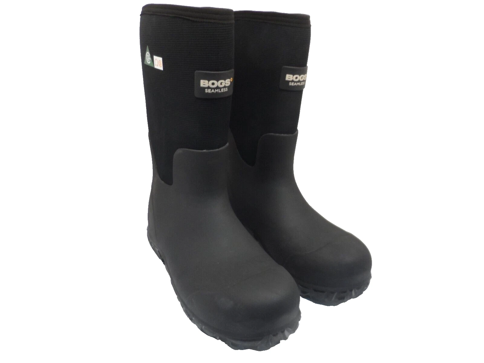 Bogs Men's Workman CTCP Waterproof Safety Wet Weather Boot Black Size 15M