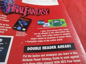 Final Fantasy Nintendo NES Nintendo Power Strategy Guide Player's Hint Book