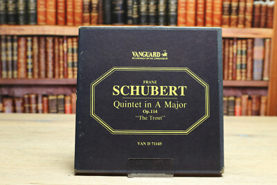 Schubert Quintet In A Op 114 Trout Serkin Tree Soyer Tonband Reel Tape Vanguard