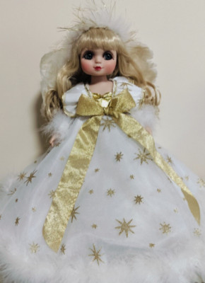 MIB Marie Osmond 2004 Angel Adora Belle Doll Christmas Tree Topper #1465/2000COA