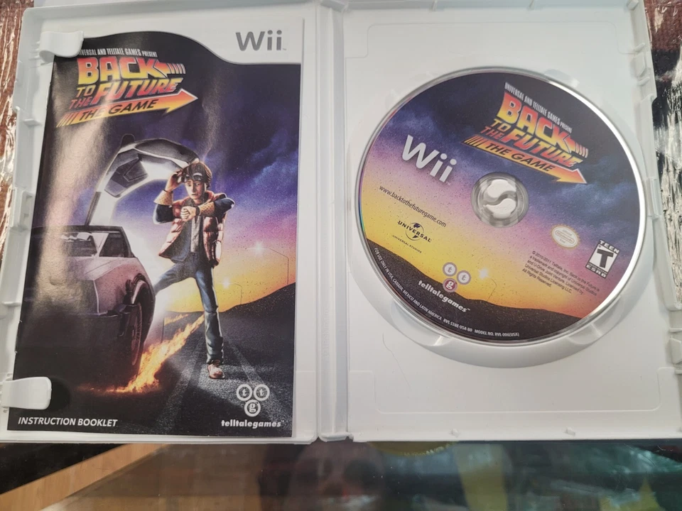 Back to the Future The Game Wii CIB EN Tested Free Shipping in Canada !! - Image 2 of 3