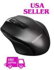 Ergonomic 2.4 GHz Wireless Optical Mouse, 1000 DPI