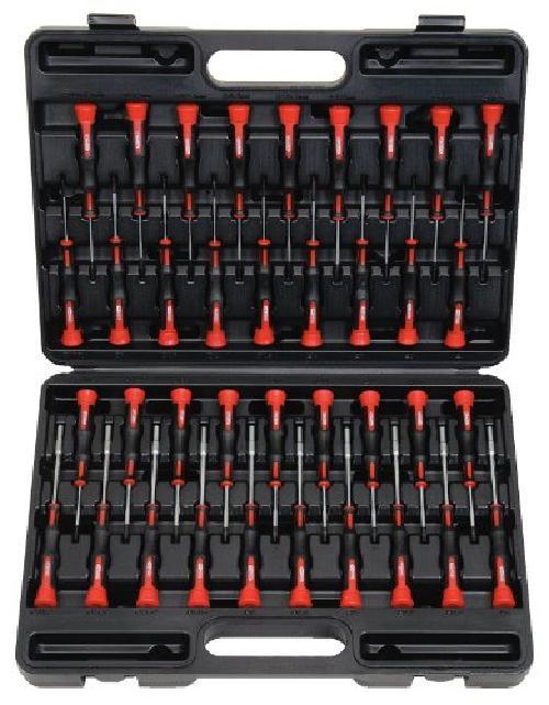 KS Tools 500.7150 Serie di giraviti ESD p.meccanica di precisione,37 pz