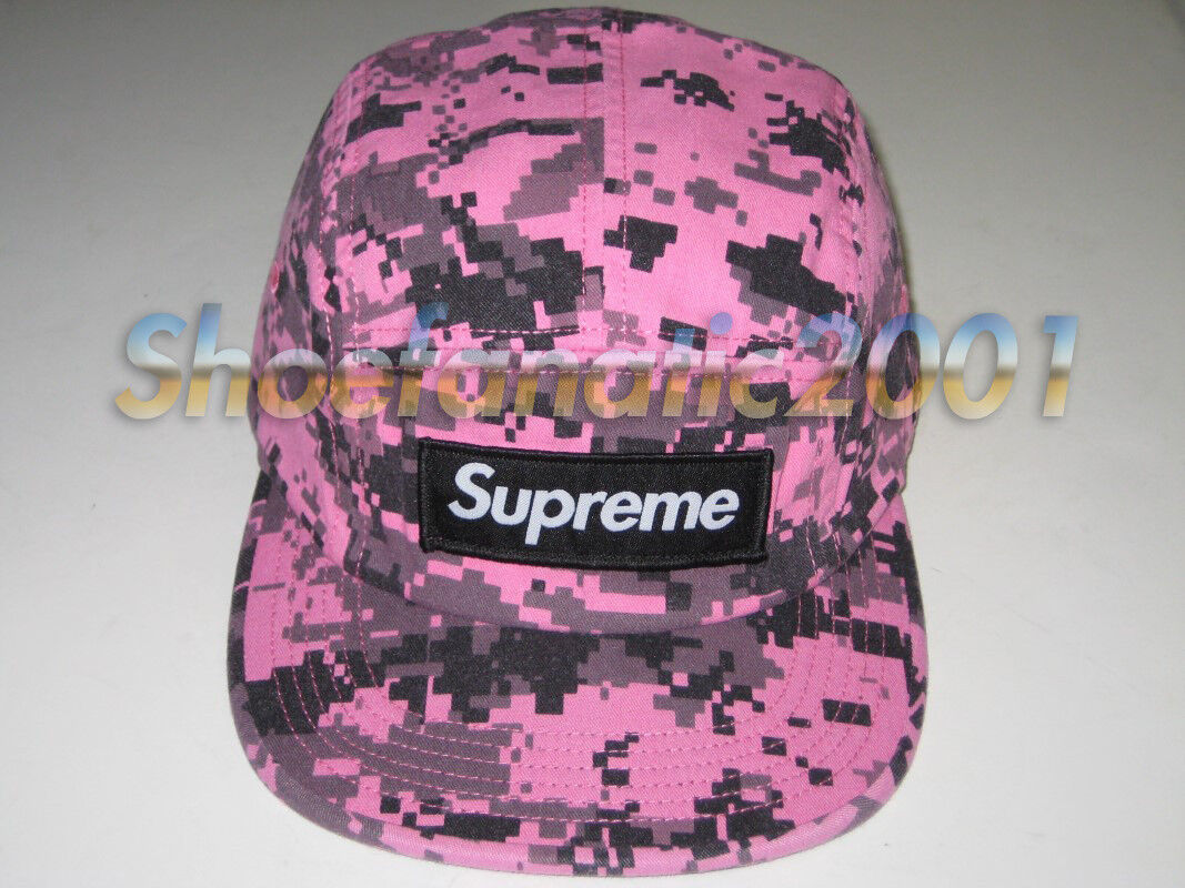 Supreme Twill Camp Hat 5 Panel Pink Digi Camo Box Logo Supreme Twill Camp Hat 5 Panel Pink Digi Camo Box Logo