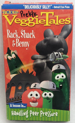 VeggieTales Rack, Shack & Benny (VHS, 1998, Slipsleeve