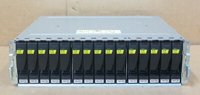 EMC DAE Disk Array Expansion SAS KTN-STL3 15x 3TB HDD 005050596 2x Controller