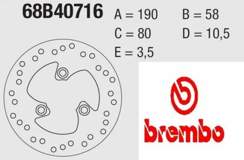 Discos de freno para motos Rieju
