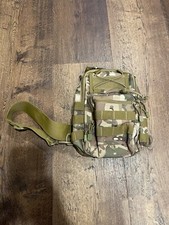 Multicam Sling Shoulder Bag Tactical Military Sport Daily Carry Outdoor Satchel