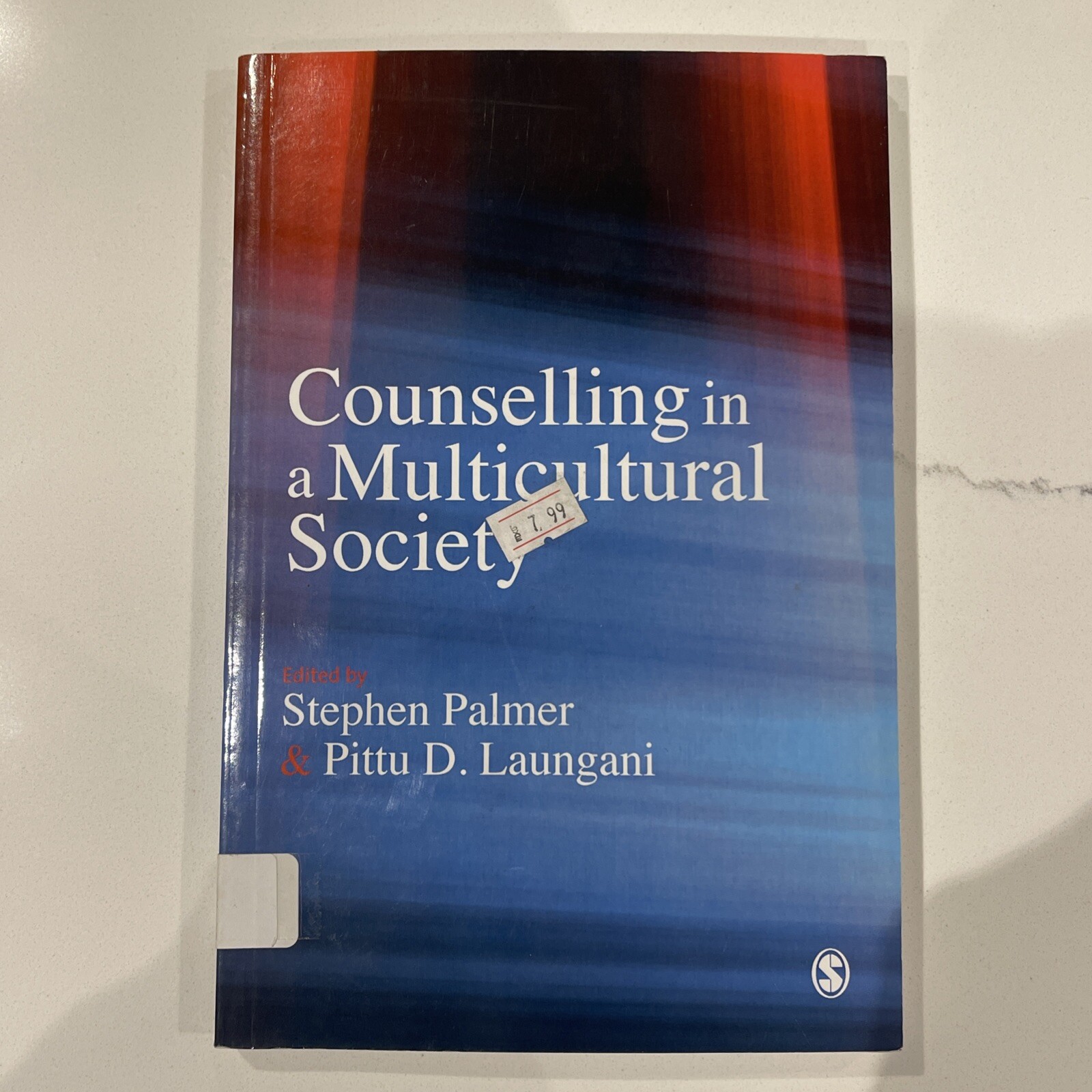 Counselling in a Multicultural Society by Stephen Palmer, Pittu D Laungani...