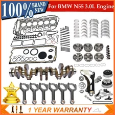 For BMW N55 3.0L Engine Overhaul Rebuild Kit - Crankshaft / Con Rod / Timing Set