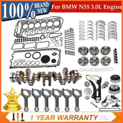#ad #ad For BMW N55 3.0L Engine Overhaul Rebuild Kit Crankshaft Con Rod Timing Set $323.84