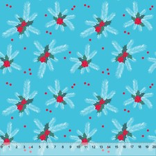 Holly Berry- Home Decor Fabric Polyester 62" W Sold by the Yard