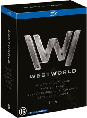 Westworld (Seasons 1-4) NEW Blu-Ray 12-Disc Box Set Richard J. Lewis Ed Harris