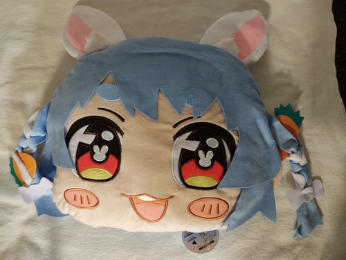 Hololive x MOLLY Limited cushion ALL 4 bundle Ayame Mio Pekora Botan - Picture 6 of 9