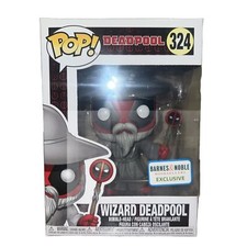 Funko Pop! Figura de vinilo coleccionable Marvel Wizard Deadpool Barnes & Noble LE 324
