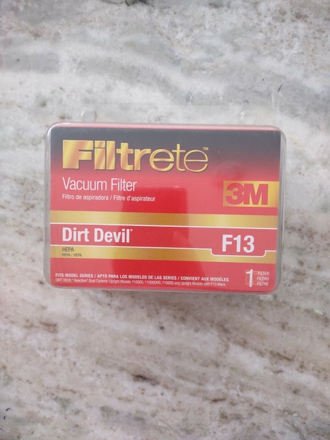 Dirt Devil F13 HEPA 3m Filtrete Vacuum 