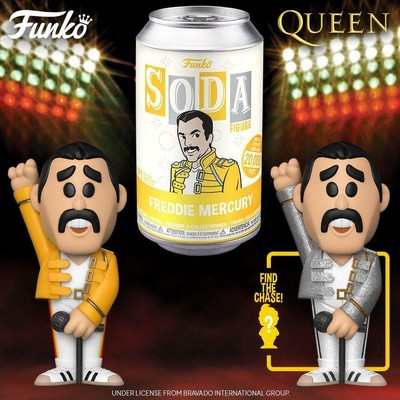 Funko Vinyl Soda - Freddie Mercury w/ Chase. NEW. IN STOCK | eBay
