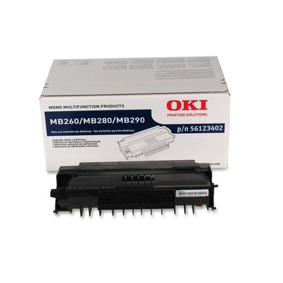 New !  Genuine Okidata MB260 MB280 MB290 Black toner 56123402