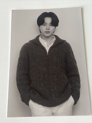 BTS JIMIN MONOCHROME POP UP OFFICIAL PRINTED PHOTO | eBay
