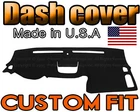 fits 2015 - 2022 CHEVROLET COLORADO  DASH COVER MAT DASH BOARD PAD  /  BLACK