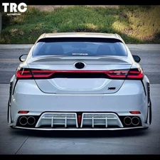 BMW style LED Tail Lights For Toyota Camry Sedan 2018-2024 with Trunk Lid Light