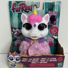 FurReal Airina The Unicorn Color Change Interactive Feeding Toy Hasbro Horse New