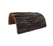 Reptile Terrarium Large Decor Half Round Tree Bark Realistic Looking 8.5x9.5x4