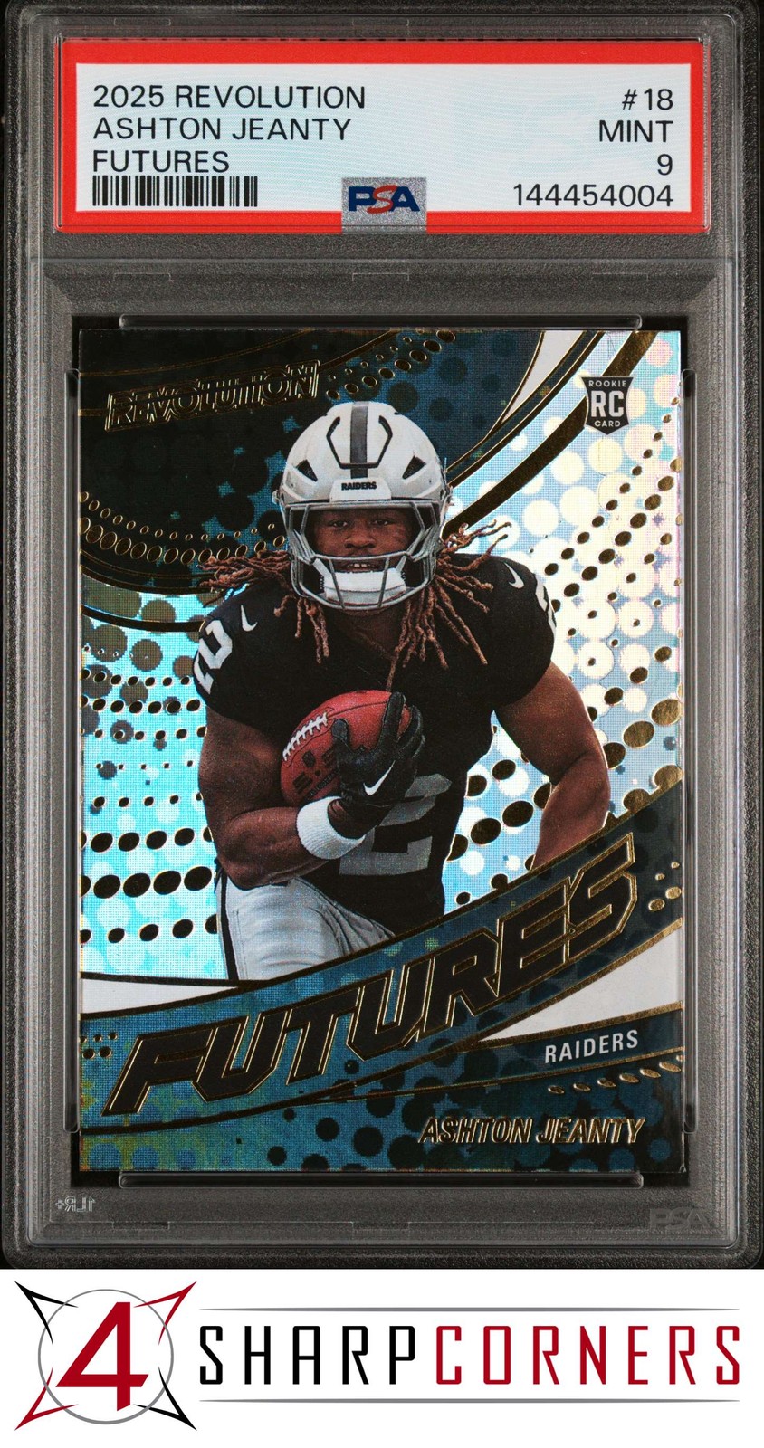 Ashton Jeanty Panini Revolution Futures #18 Base