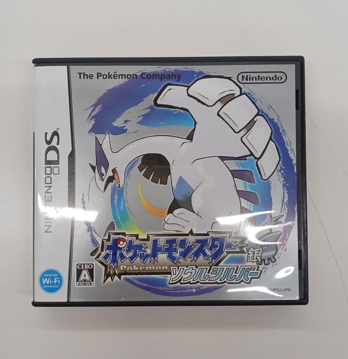 Nintendo Pokémon Soul Silver 3DS Game with Pokewalker, Refillable