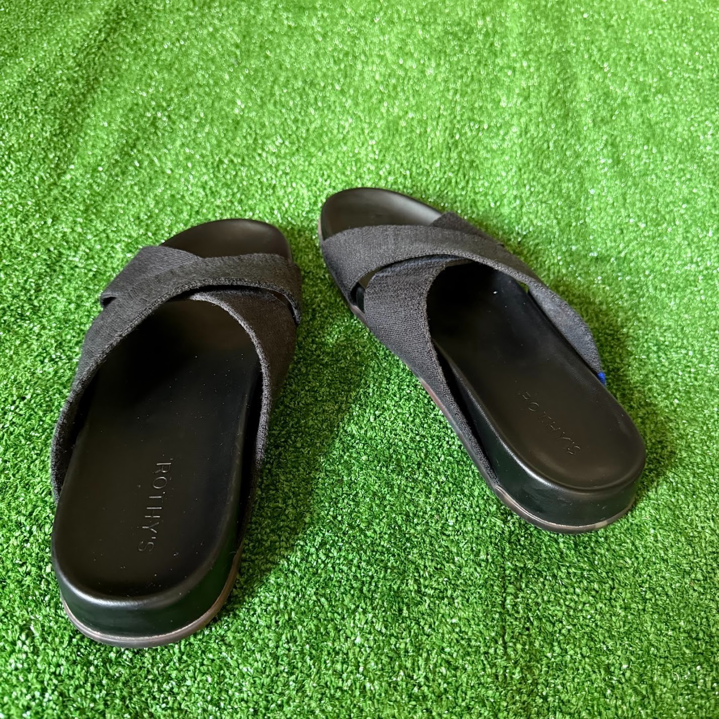 Rothy's Weekend Slide Crossing Straps Contoured F… - image 5