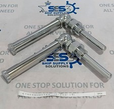 V-Line Marine Industrial Swivel Glass Thermometer 0-15°C Chiller/Cooling System