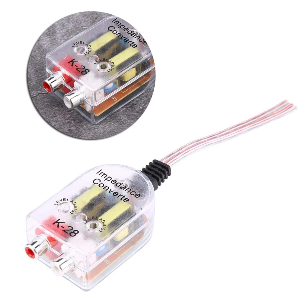 Convertitore Da Alto a Basso Car Audio, Convertitore Da Alto a Basso per Sistemi - Immagine 3 di 4