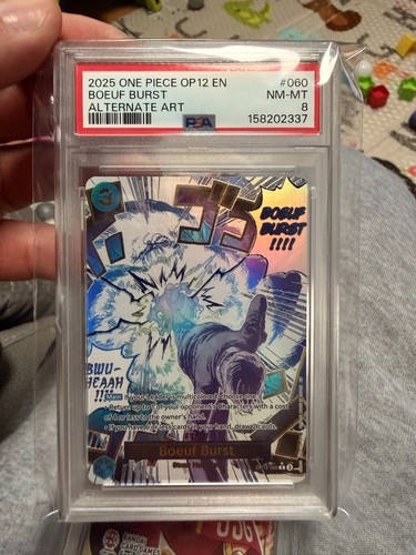 Boeuf Burst (Alternate Art) graded PSA 8 for sale on eBay
