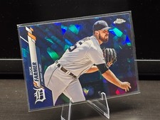 2020  Topps Chrome Update Sapphire Edition #U-24 Buck Farmer Detroit Tigers