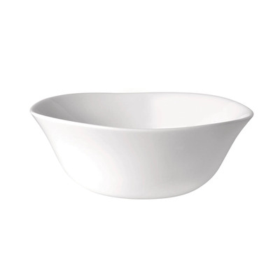 Bormioli Rocco Parma 5.5 Small Bowls Opal Glass Dinnerware White Set Of 6