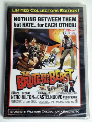 #ad The Brute And The Beast DVD Spaghetti Western Collection Wild East Franco Nero AU $69.95