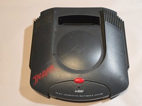 Atari Jaguar Console Controller Game Cybermorph & Cables Model M24C018638 TESTED